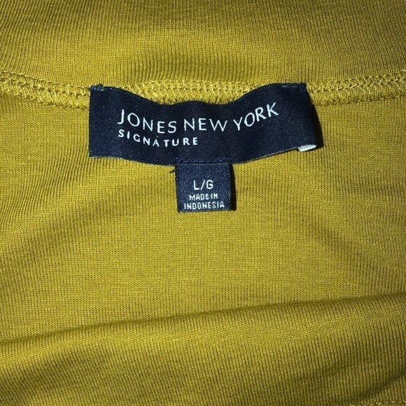 Jones New York Signature size Large 3/4 sleeve - Picture 2 of 4